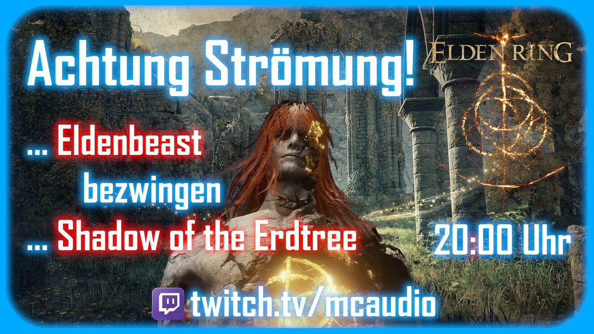 McAudio_tw's tweet photo. Achtung Strรถmung!
Alles besiegt... bis auf die #Eldenbestie.
Wir schaffen das!
๐ก 20:00 Uhr
๐บ https://t.co/XEjZEKXUKx
Bis dahin!
#EldenRing #Eldenbeast #Duell #Twitch #YouTube #Streamer #IchBinBatman #Rentner #Taschenmesser #Sekte #Bitcoin #Chancengleichheit https://t.co/bEjrkLKyhi