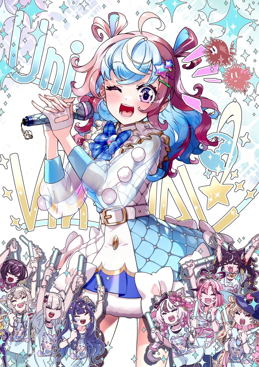 「3年目も頑張れ!みんなのアイドルみくりーん!#星衣未空莉2周年#みくりゃーと 」|東條チカのイラスト