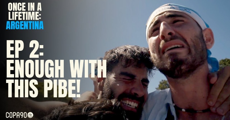 Copa90's tweet photo. Once In A Lifetime: Argentina. A four-part series.

Out now on the COPA90 YouTube channel.