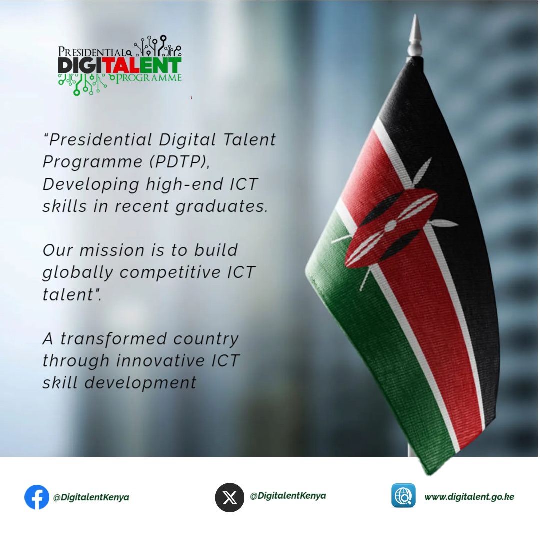 kyamatta's tweet photo. #PDTPCohortIX  @ICTAuthorityKE @DigitalenteKenya @KamanguyaS 
Eager to start this new journey. https://t.co/H4EDaMLImX