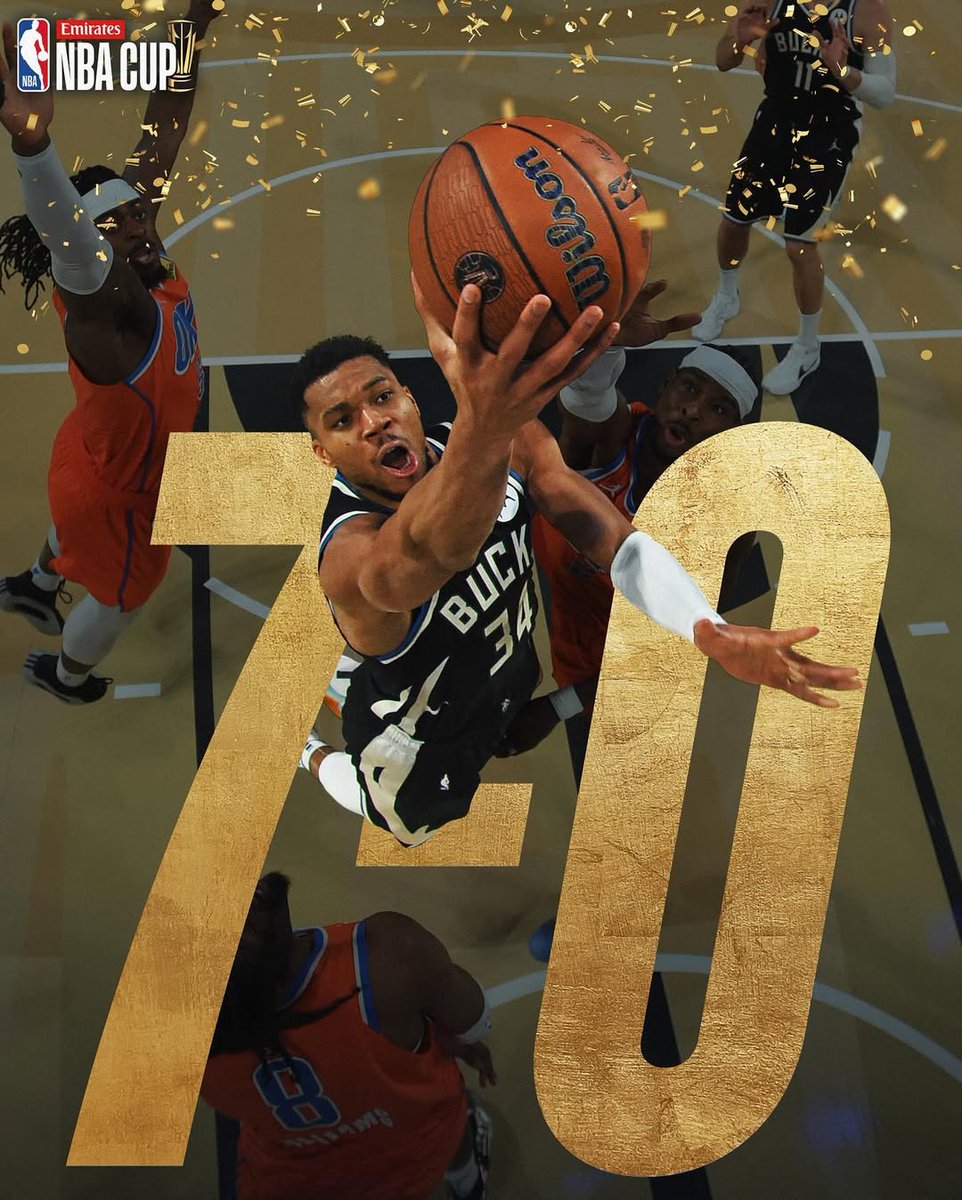 É INVENCIBILIDADE QUE CHAMA?🔥

Sete jogos e sete VITÓRIAS para os <a href="/bucks/">Milwaukee Bucks</a> pela #EmiratesNBACup! 🏆