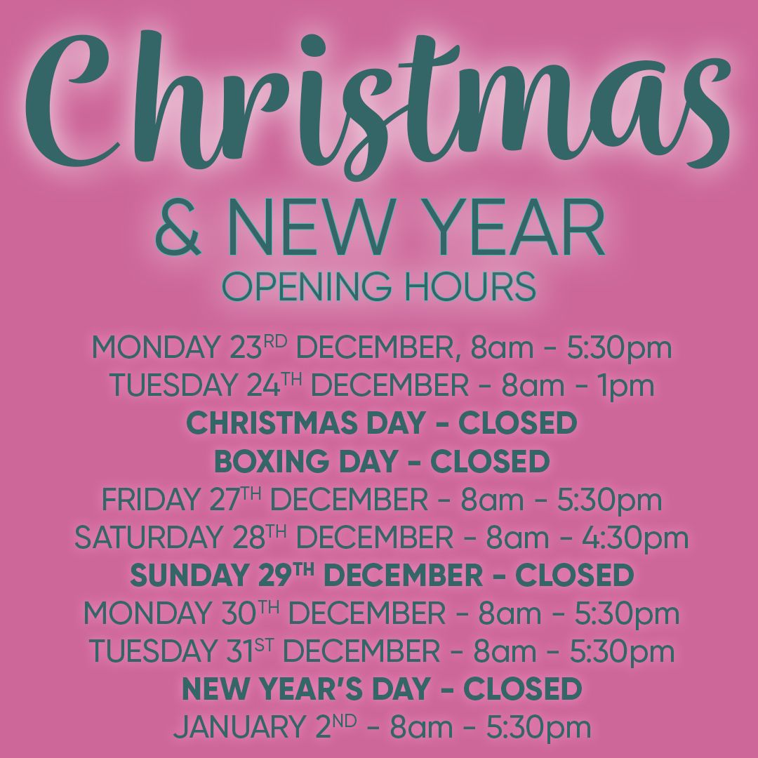 HartsOfStur's tweet image. 🎄 Christmas &amp;amp; New Year Opening Hours🎄 

#HartsOfStur #InStore #Christmas #NewYear #OpeningHours #Festive #ChristmasSpirit #Shopping #LastMinuteGifts