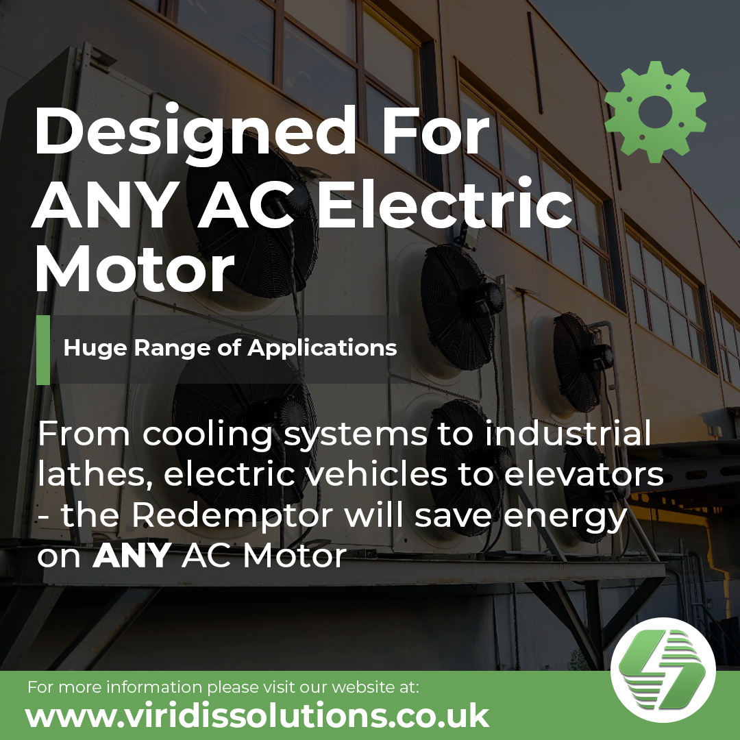 The Redemptor device has been proven to reduce energy consumption by up to 25%. ✅

We welcome the opportunity to showcase our device to any business, from SMEs to global companies. ✅

Please visit our website viridissolutions.co.uk/demo to arrange a demonstration. 🔗

#energysaving