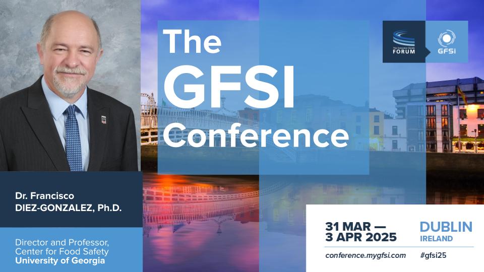 Francisco Diez, Ph.D. from The University of Georgia, <a href="/universityofga/">UGA</a> will be part of the #gfsi25 line-up to discuss new regulatory frameworks, technological interventions and adaptive systems to enhance outbreak detection! Secure your ticket today: bit.ly/4haWZZG