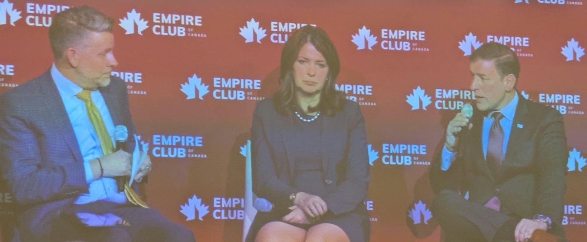 Hi Friends, its been a while.  I was delighted to sit with my colleagues from <a href="/HumberPoly/">Humber Polytechnic</a> yesterday for an amazing <a href="/Empire_Club/">The Empire Club</a> conversation on Canada’s energy future with Alberta Premier Smith and Newfoundland and Labrador Premier Dr. Furey.