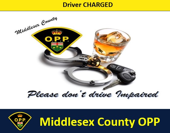 OPP_WR's tweet photo. #MiddlesexOPP officers charged FOUR drivers over the weekend with Impaired Driving. That's a 90 licence suspension, 7 day vehicle impound, a night in JAIL and court costs for each driver. #MakeBetterDecisions #FindARide @CountyMiddlesex ^jh https://t.co/n5LXl7tXoQ