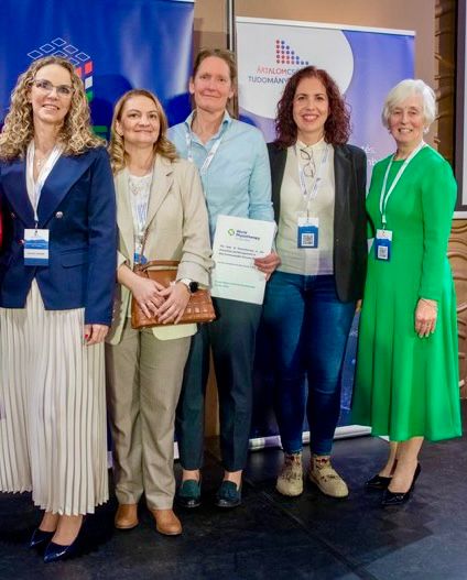 I had the honor of presenting "The role of physiotherapy in Non-communicable diseases" to an enthusiastic audience @HU24EU  💙
A heartfelt thank you to everyone who made this event possible <a href="/ERWorldPhysio/">Europe Region of World Physiotherapy 🇪🇺</a>