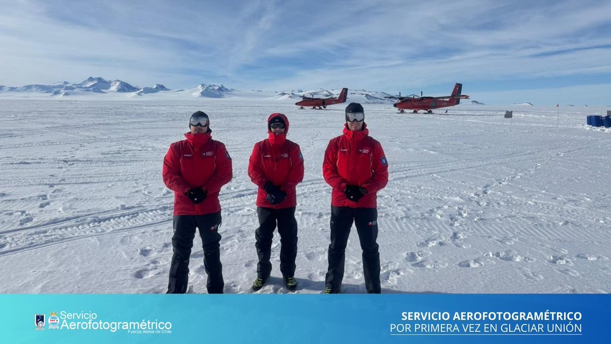 Por primera vez, una delegación de especialistas de nuestro Servicio, arribó a la Estación Científica Conjunta Glaciar Unión, este martes 17 de diciembre. 🛰️Este gran paso, es fruto del trabajo colaborativo y el convenio de cooperación mutua, entre SAF e #INACH.