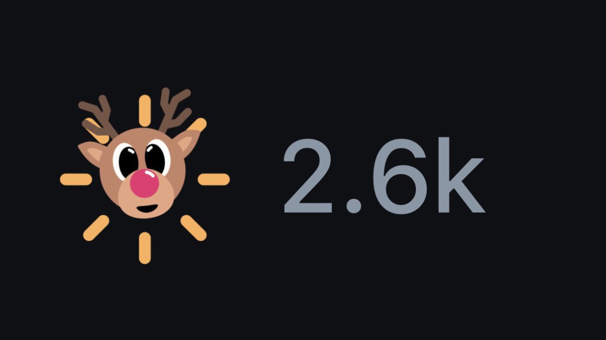 ลองกดหัวใจ แล้วจะพบเจอกับเจ้ากวางเรนเดียร์อันแสนน่ารัก #Christmas