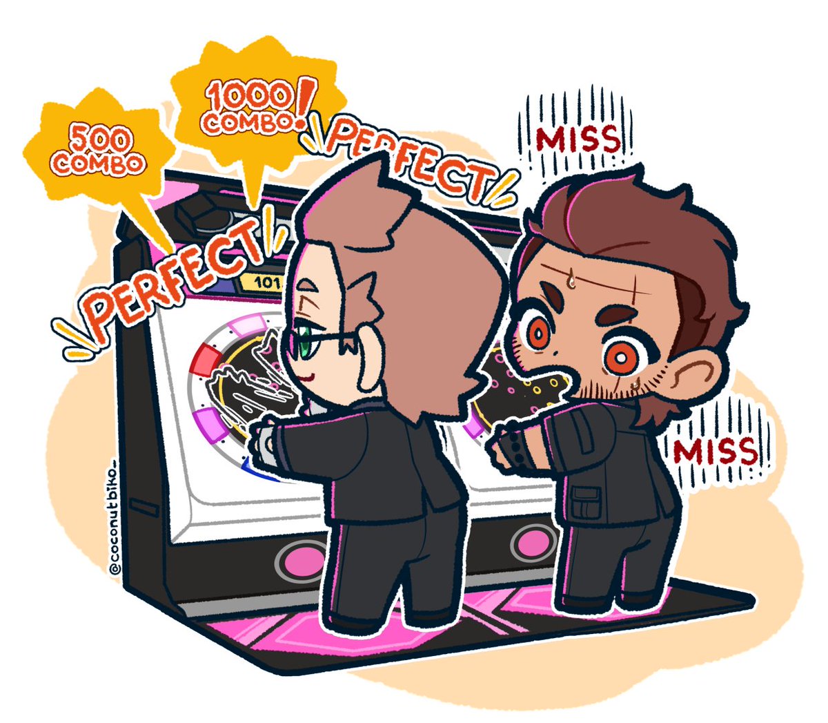 CoconutBiko's tweet photo. Rhythm games part 2 electric boogaloo https://t.co/i8lSJjCKvJ