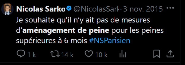 quibuzzqui's tweet photo. Je suis d'accord avec #Sarkozy https://t.co/SLLUODXAud