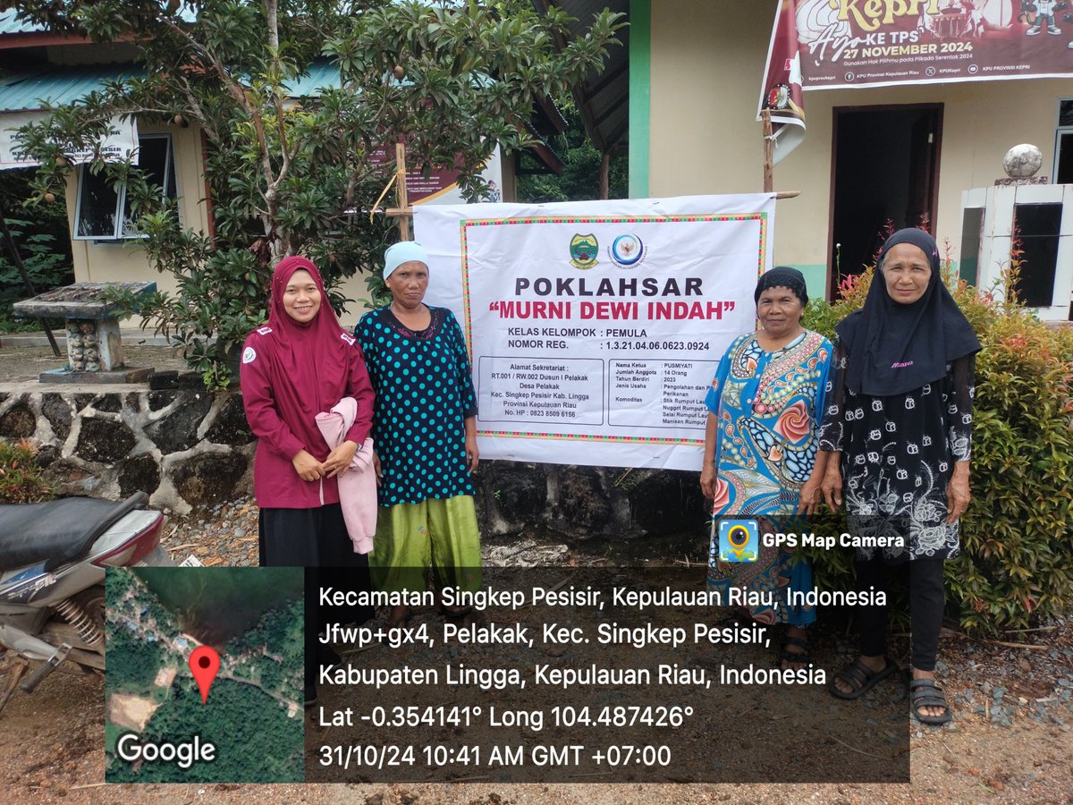 MegaTania17's tweet photo. Kamis (31/10) Mega Tania, Luhkan Kab Lingga, melaporkan Produksi stik rumput laut Poklahsar Murni Dewi Indah Ds Pelakak, bln September 2024 sebesar 6 kg harga jual 75000/kg  #GiatLuhkanSatminkalMedan #Lingga #Produksi
@bppsdm_bp3medan
@pusluhkp
@pusluh_bppsdm
@bpblbatam https://t.co/XapOAwrCog
