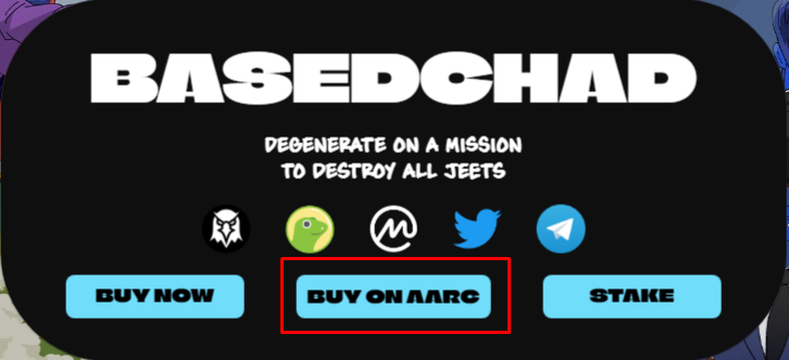Ayooo bois 👊 Wsup

🚨 Here is something pretty dope 👇
There is a prize too 🎁 Read the whole post

Our friends <a href="/0xAarc/">Aarc</a>, who specialize in #Web3 card payments developed a widget for us, where people can buy $BASED directly with their credit/debit card! 🤯

1️⃣ The Widget is fully