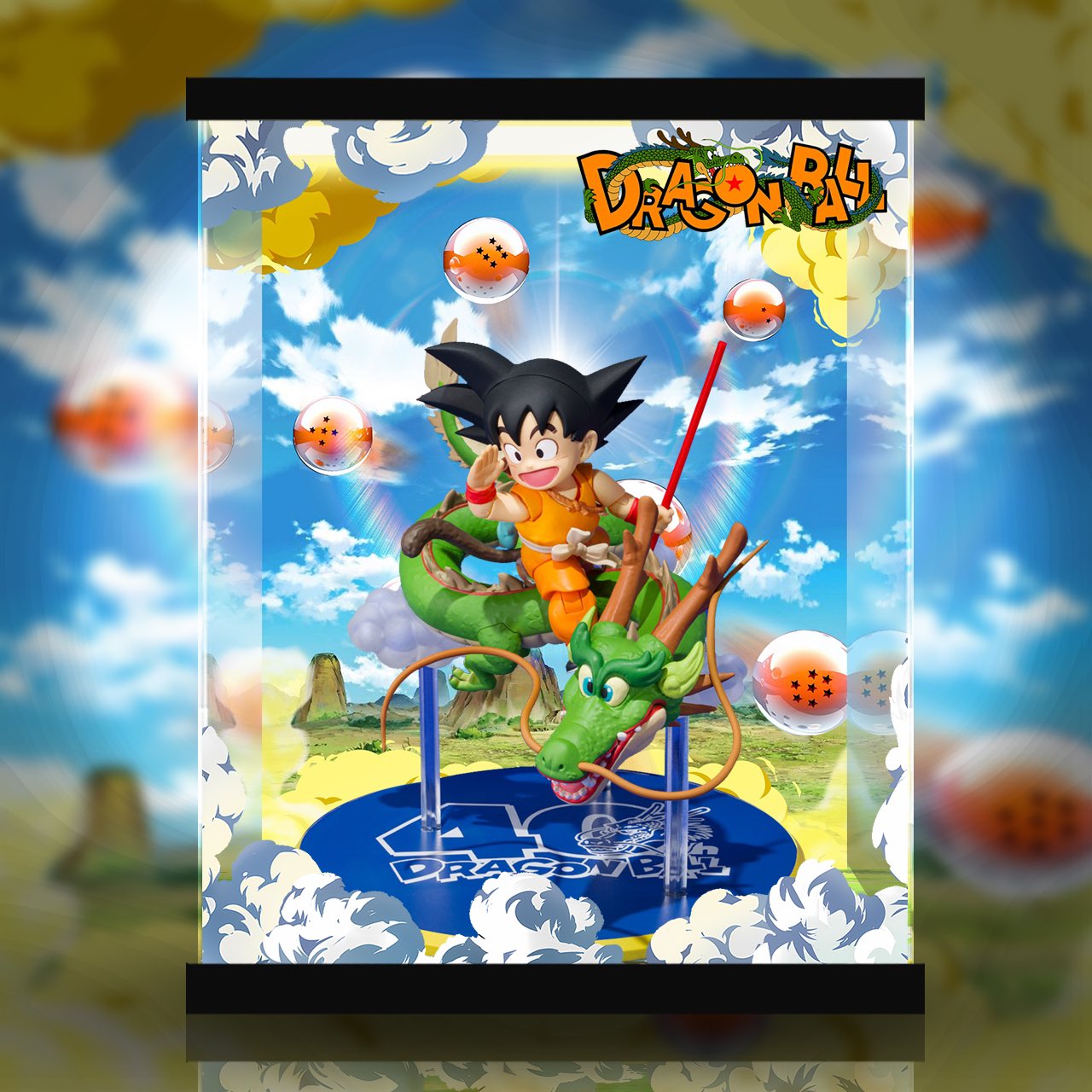ドラゴンボール　照明付き展示ケース③ ドラゴンボール 照明付き展示ケース③