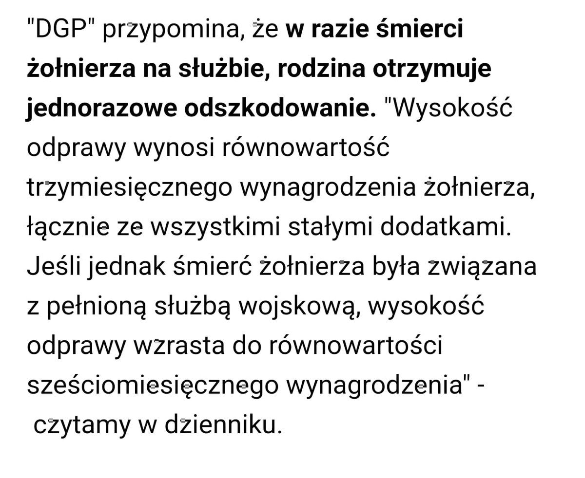 PawelfromRadom's tweet photo. @WarNewsPL1 A teraz sobie wygoglujcie ile zarabia zolnierz. Faktycznie kwota może się różnić plus minus 1000 zł https://t.co/wHWORcNkj5