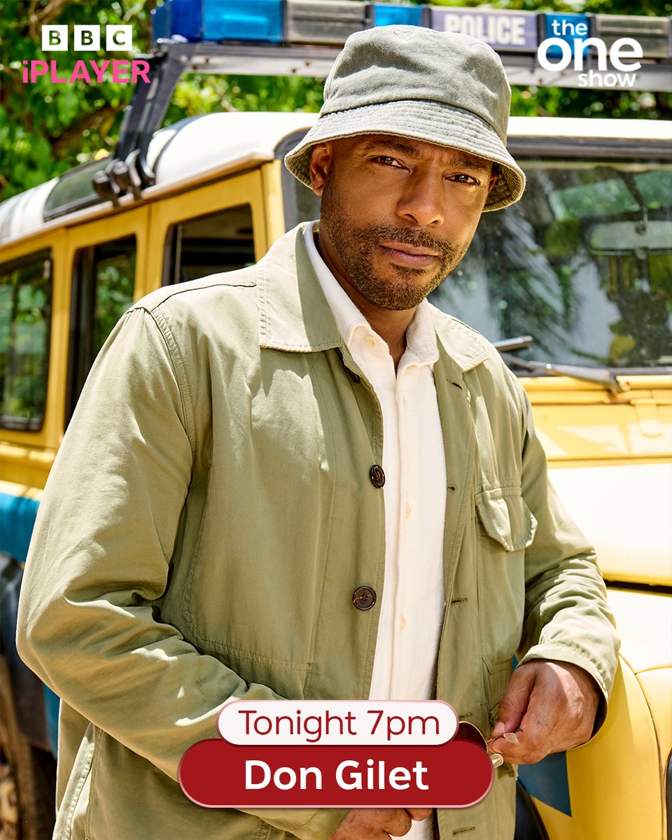 BBCTheOneShow's tweet image. There’s a new detective in paradise! 🏝️

Don Gilet will be telling us about the return of #DeathInParadise on #TheOneShow this evening 🕵️

Do you have a question for Don? Drop it below 👇 or email theoneshow@bbc.co.uk 📩