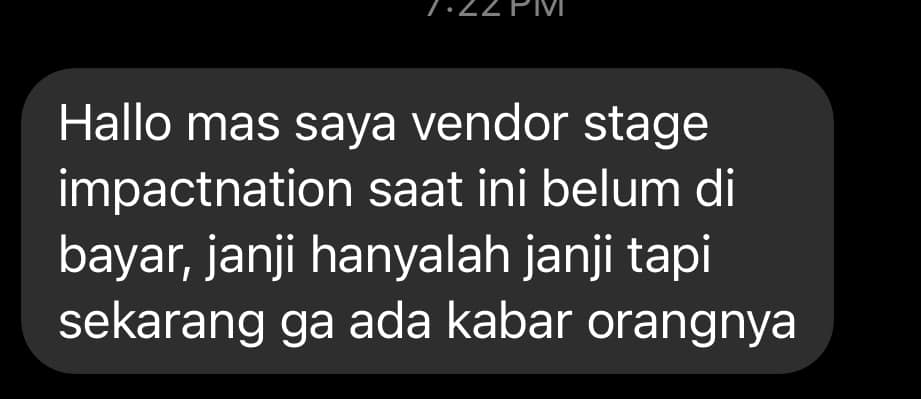 Rick_budiman_'s tweet photo. gue langsung share di sini aja yah singkat padat jelas
jadi saya lagi bantu temen nih cari CEO barcode atau #impactnationjapanfest #impactnation
dan dari status yang lagi rame di FB saya malah dicontact sma vendor stage katanya belum bayar lunas jadi yah gitu deh guys https://t.co/lNi1MZx7Cv