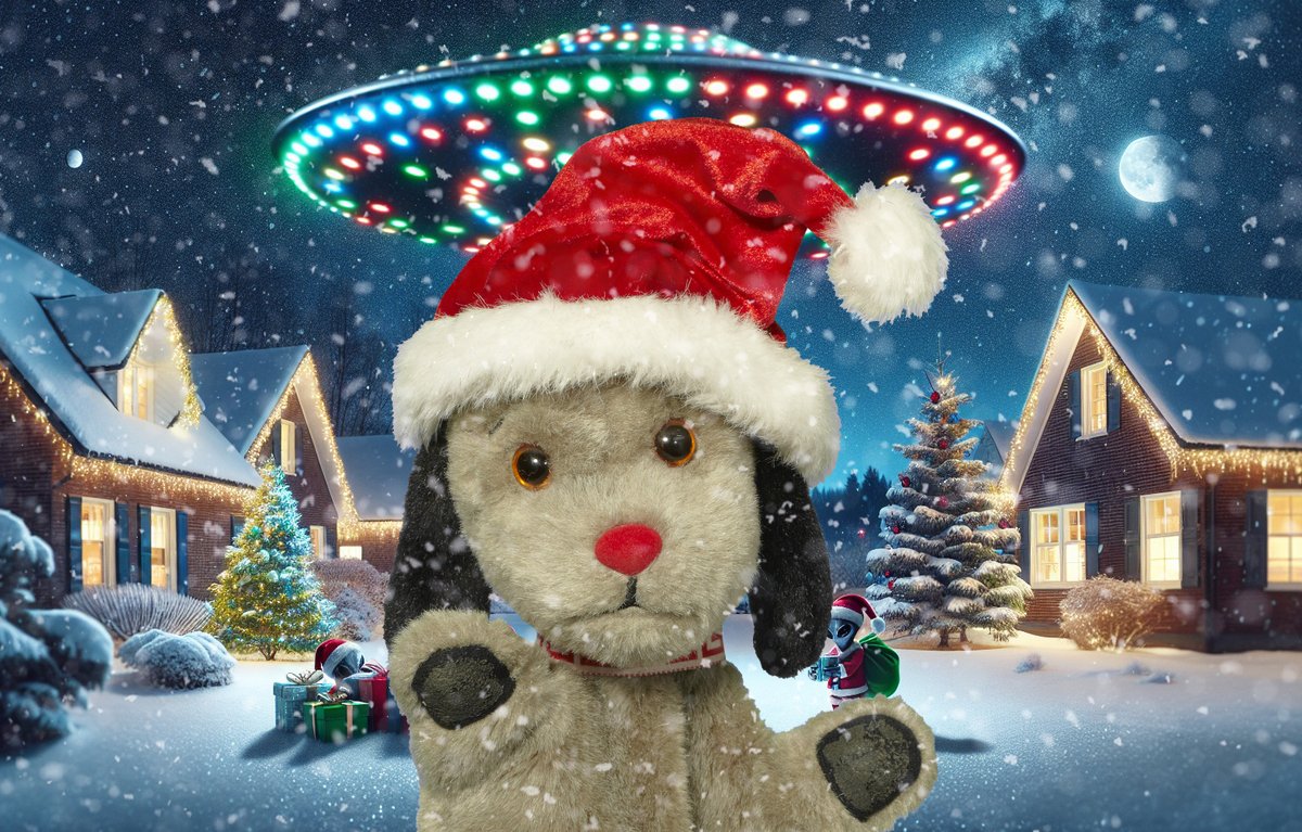A spacedog came travelling on his ship from afar... 🎶