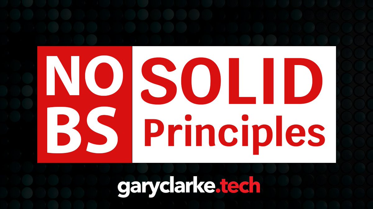 garyclarketech's tweet photo. 🛠️ SOLID Principles made simple! 🚀
If SOLID confuses you, you're not alone. Here's a 51-minute guide that'll prep you for your next tech interview. 📈
👉 Watch it now: https://t.co/cZWYkqvWZb
👍 Early views and likes are gold 🙏
#SOLIDPrinciples #PHP #Coding https://t.co/6VflY9lAuz