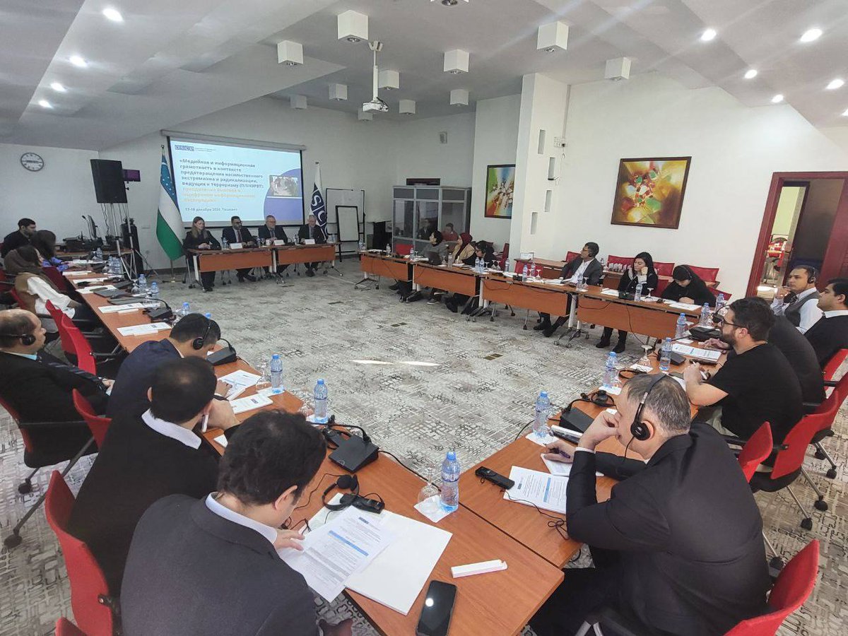 OSCE Project Co-ordinator in Uzbekistan tweet media