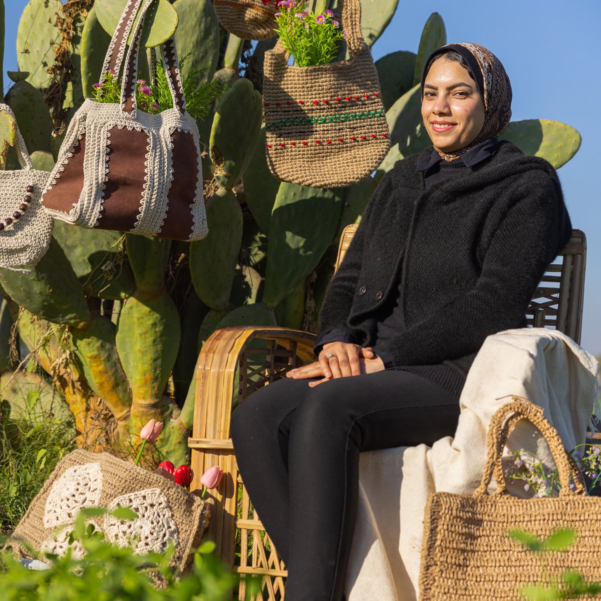UNIDO's tweet photo. The #Rabeha Programme- jointly implemented by @UNIDOEgypt and @unwomenegypt is empowering #women artisans by providing training, business coaching, and opportunities to access new markets. https://t.co/gPPoylN60V