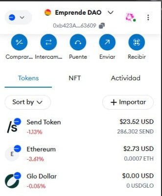 🎁¡SORTEO Nuestros primeros $SEND !🎁  

¿Quieres conseguir $SEND ?

✅Sigue <a href="/Send/">Send</a> @Emprede_dao
🔄Repostea.
❤️Dale like.

Etiqueta a tus amigos para más oportunidad 📢

100k $SEND a repartir entre 5 Ganadores💚

#FUTURECASH
$SEND $USDC