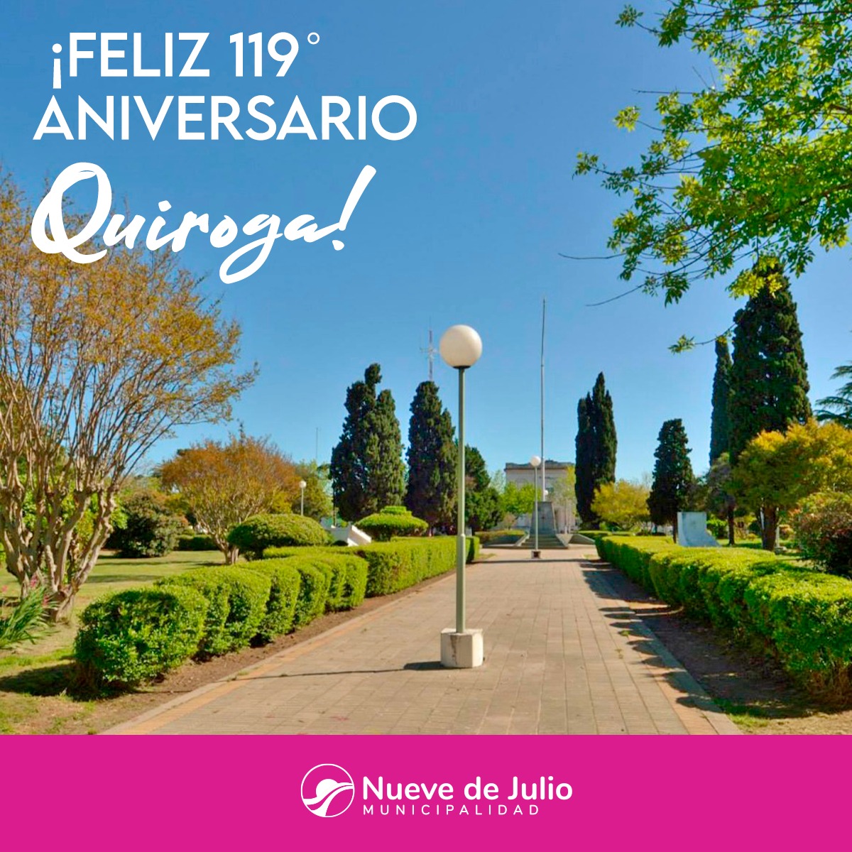 Municipalidad de Nueve de Julio tweet media