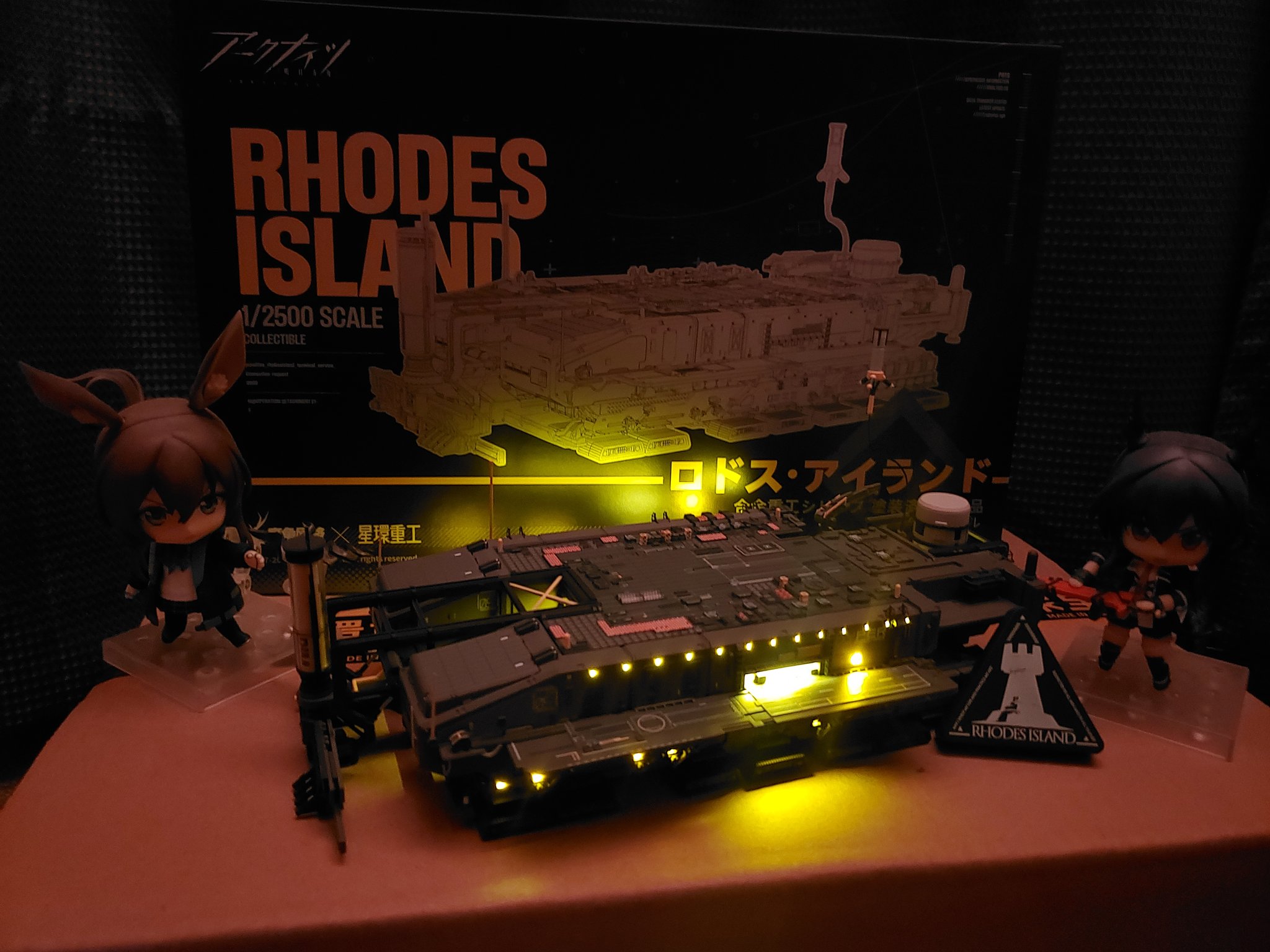 アークナイツ RHODES ISLAND 1/2500 スケールモデル