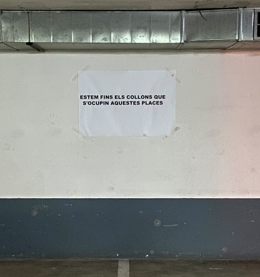 Les parets parlen.

via <a href="/Qme17/">Ignasi Comelles i Bullich🚴‍♂️</a>