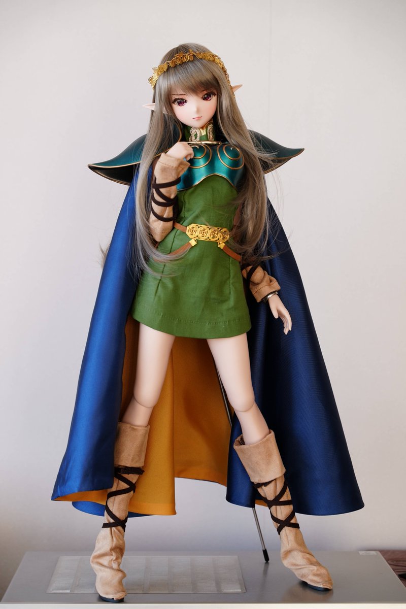 DollRef's tweet photo. 【帰らずの森のハイエルフ🌿】
アップと別カット。
ドールオーナー始めた時の目標の一つが達成できました😉🎉
#ロードス島戦記 #ディードリット
#SMARTDOLL #smartdollTrinity https://t.co/NoqvxMSmEK