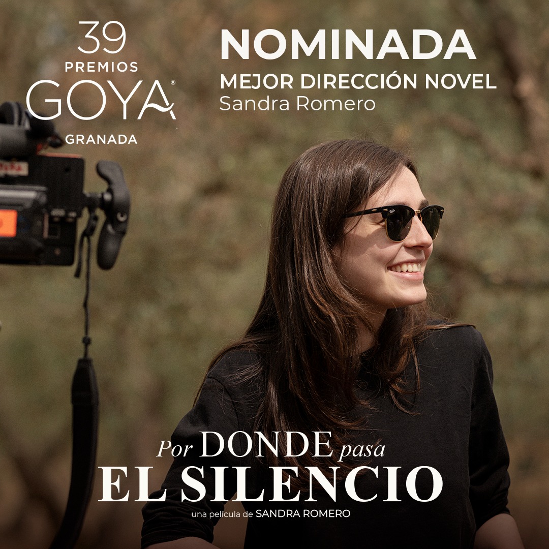 ¡Nuestra <a href="/SandraRomac/">Sandra Romero</a> ✨ nominada al Goya a Mejor Dirección Novel por #PorDondePasaElSilencio!

#PremiosGoya