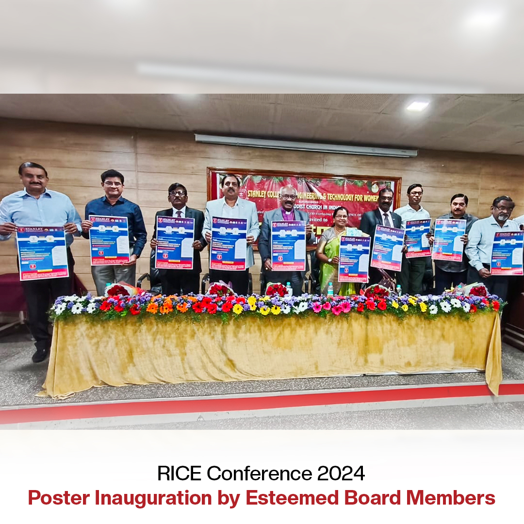 stanleywomensc1's tweet photo. 🎉RICE-2024 #PosterUnveiling!

The 9th #InternationalConference on Research in Intelligent Computing in Engineering (RICE-2024) has been officially launched.

#StanleyEngineeringCollege🎓#RICE2024 #InnovationInEngineering #GlobalConference #PosterInauguration #LeadershipInAction https://t.co/YMR9wCwSg7