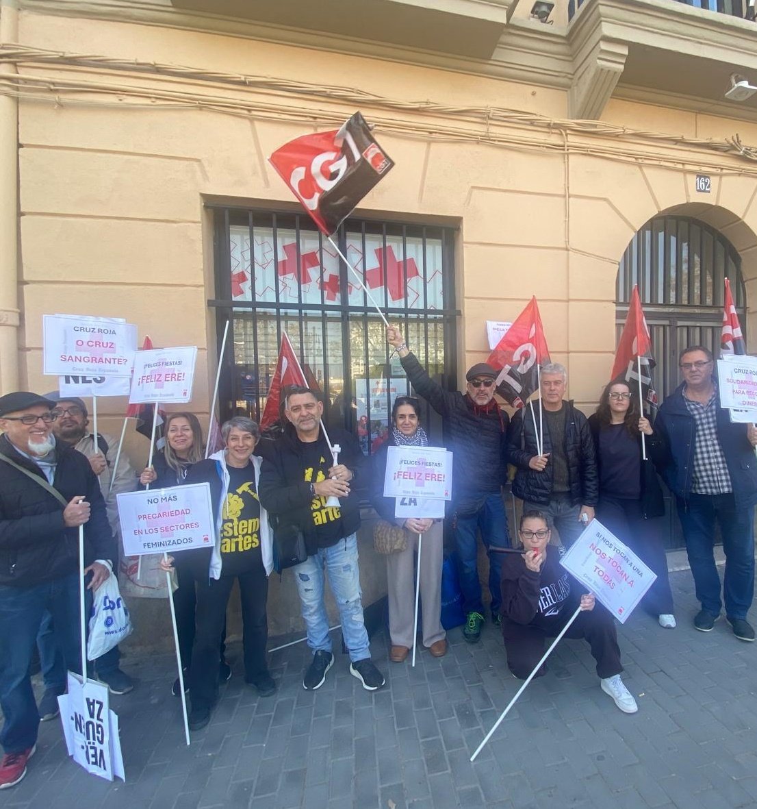 Si hoy no luchas
Mañana no llores
Contra los EREs y la precariedad laboral...lucha sindical!!!
