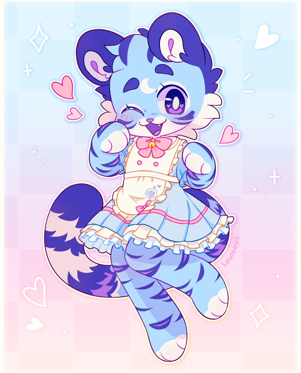 fullbody comm for <a href="/KayKlinck/">Klinck 🔜 AC</a> !! 🩷💙