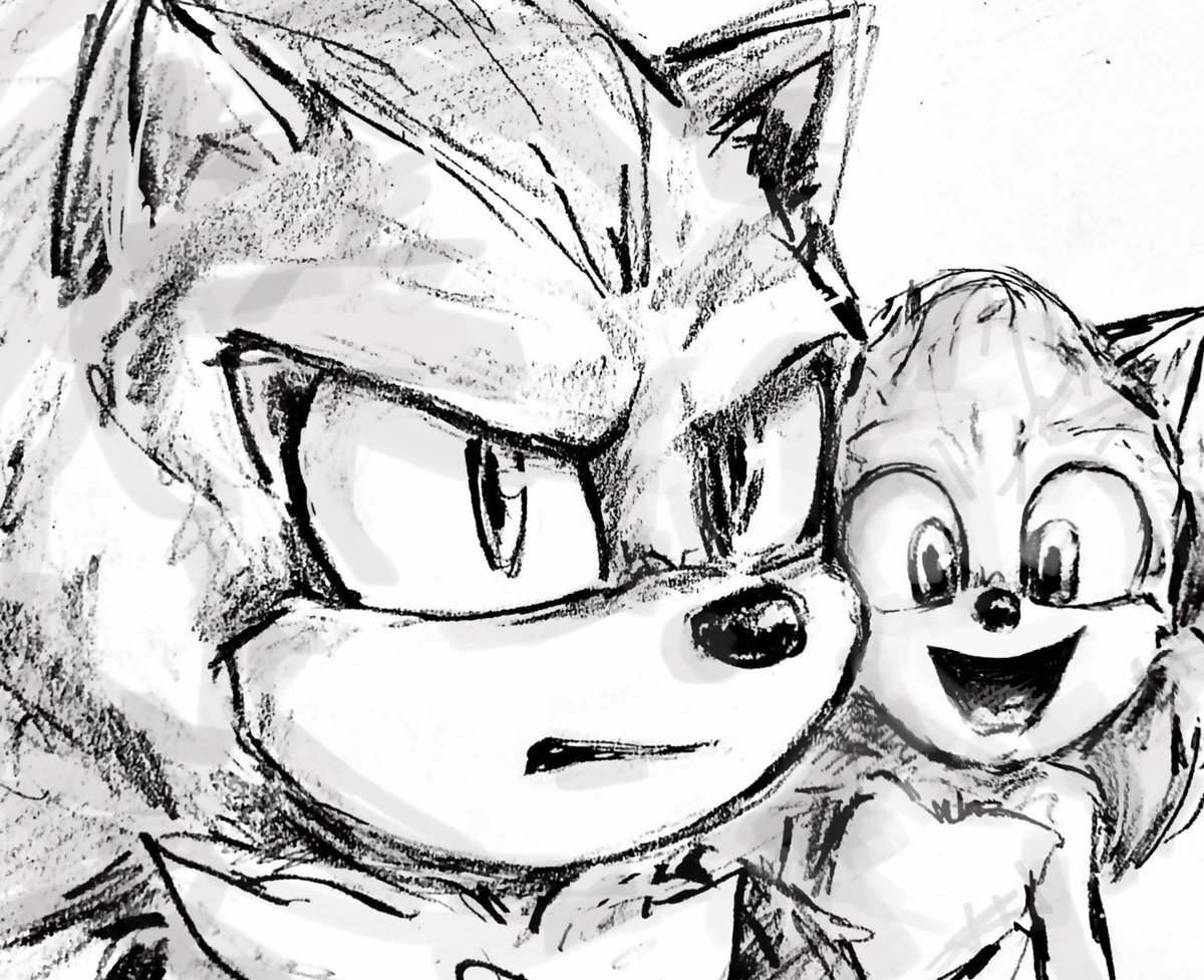 curly_quills's tweet photo. #SonicMovie3 method acting https://t.co/sI2ed4hQEI