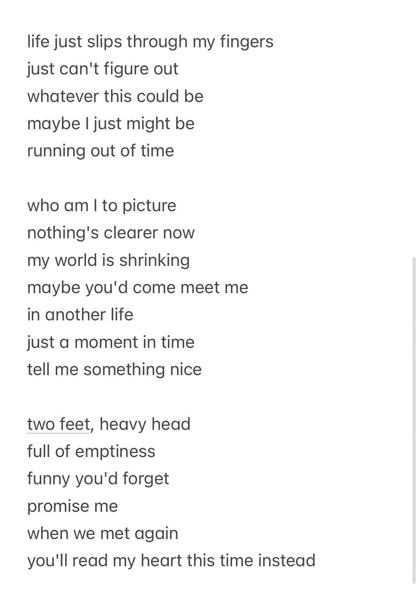 _hannibunch's tweet photo. weightless lyrics

🥹hanni the lyricist that you are https://t.co/WhCDMhlArD