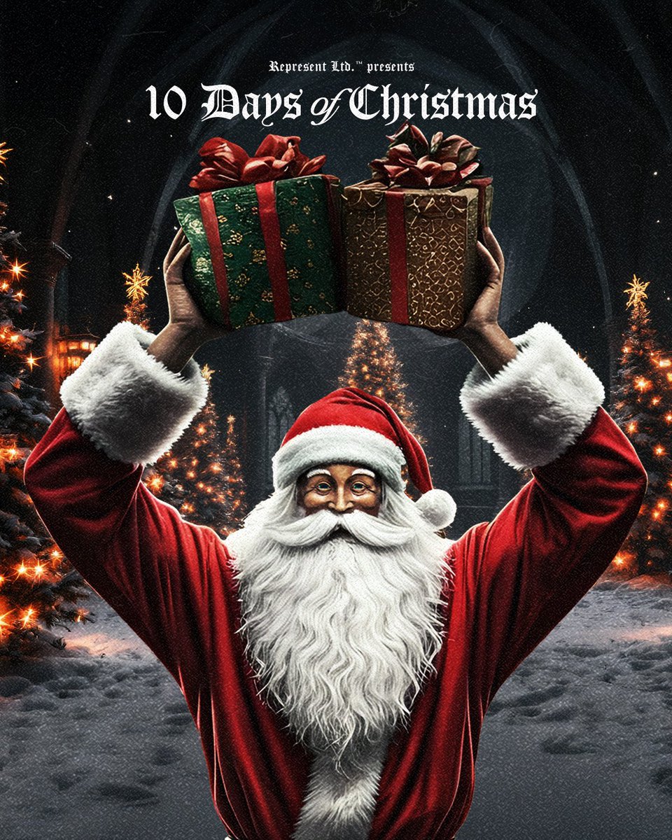 RepresentLTD's tweet photo. FINALE 10 DAYS OF CHRISTMAS ๐
๐
35-80% OFF, use code: โXMASโ // https://t.co/12zE0GA40P
#represent
#10daysofxmas https://t.co/6pR0jXHYQm