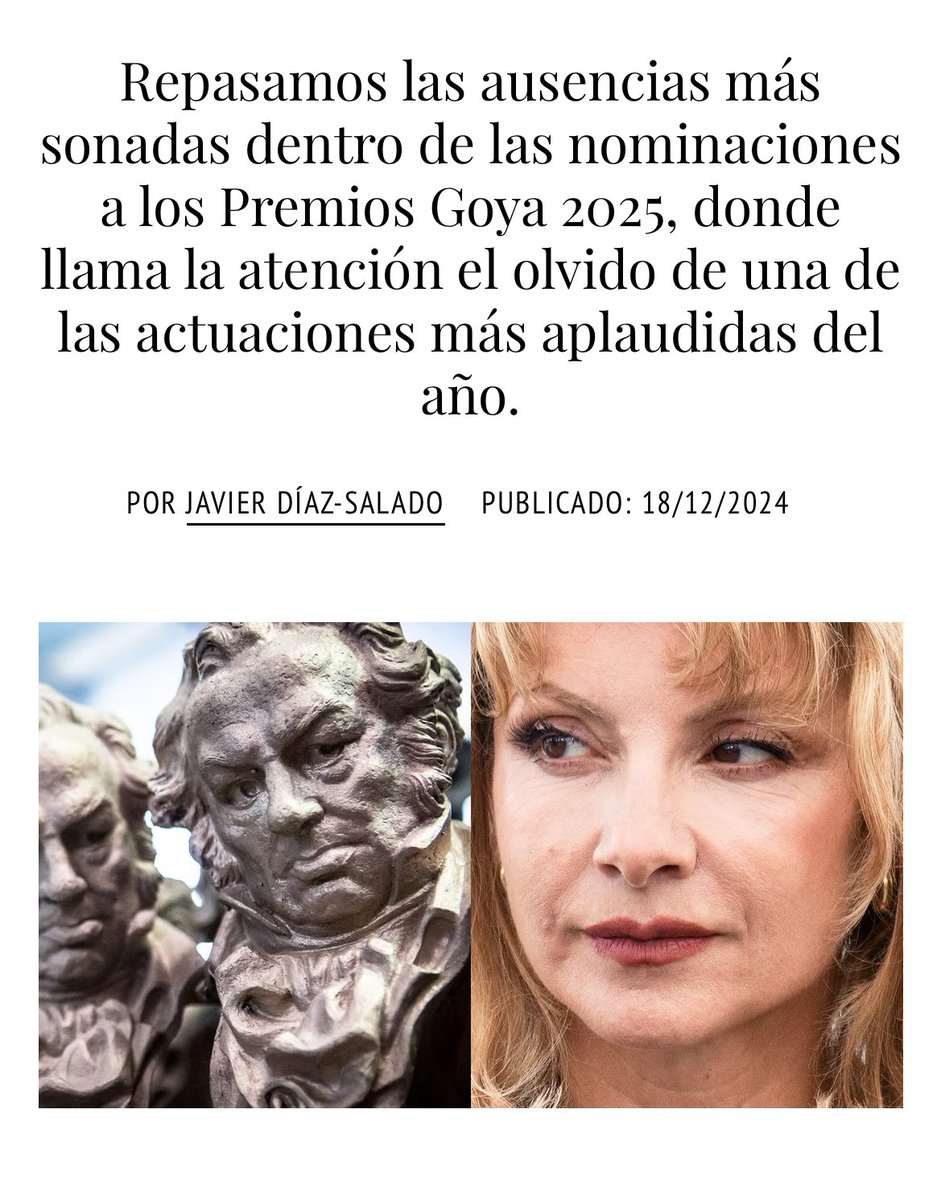 rebelliumfalcon's tweet photo. Normal que esté teniendo más eco esto que las nominaciones https://t.co/UjbbhzIB46