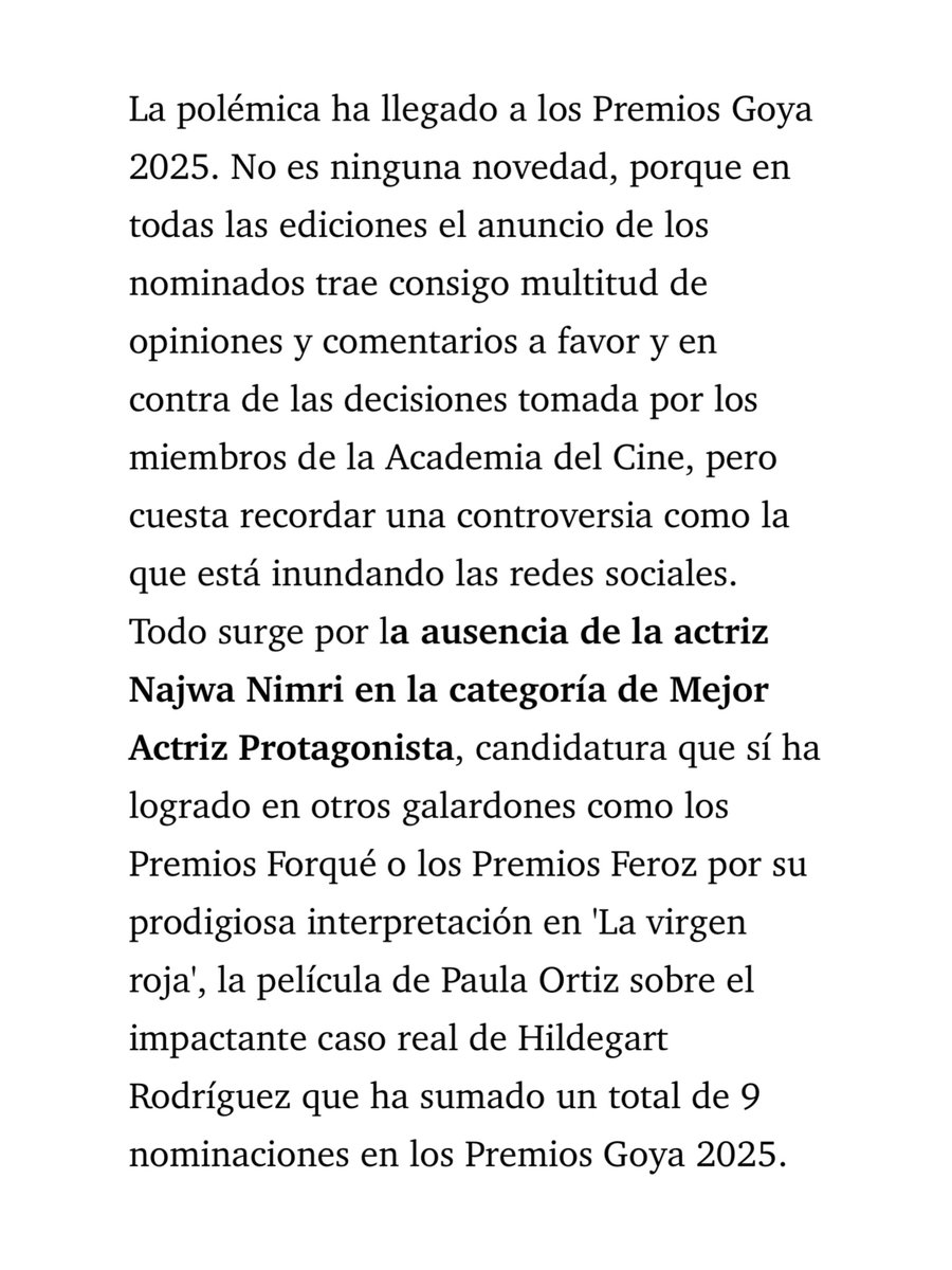 rebelliumfalcon's tweet photo. Normal que esté teniendo más eco esto que las nominaciones https://t.co/UjbbhzIB46