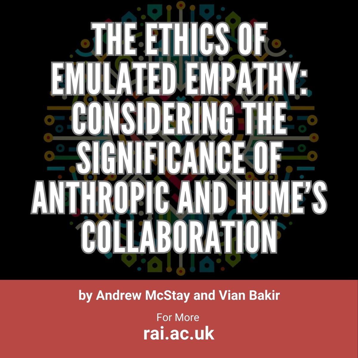 Responsible Ai UK (@responsibleaiuk) on Twitter photo The Ethics of Emulated Empathy: Considering the Significance of Anthropic and Hume’s Collaboration! Dive into this interesting #blog by our AEGIS project! #AI. <a href="/digi_ad/">Andrew McStay</a>
📖rai.ac.uk/the-ethics-of-…
👉About the project- rai.ac.uk/research/impac… The Ethics of Emulated Empathy: Considering the Significance of Anthropic and Hume’s Collaboration! Dive into this interesting #blog by our AEGIS project! #AI. <a href="/digi_ad/">Andrew McStay</a>
📖rai.ac.uk/the-ethics-of-…
👉About the project- rai.ac.uk/research/impac…