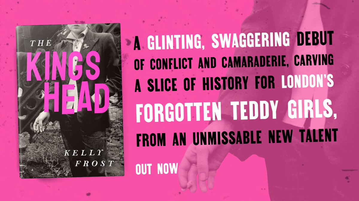 A glinting, swaggering debut of conflict and camaraderie, carving a slice of history for London's forgotten Teddy Girls, from an unmissable new talent.

tidd.ly/3ZZrlYt