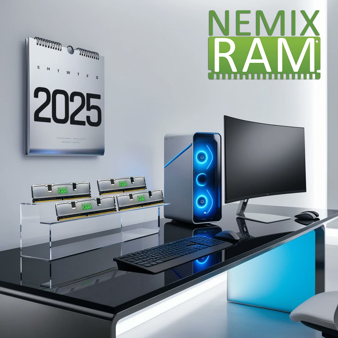 NEMIXRAMUSA's tweet image. 📣 Holiday downtime? Take this chance to upgrade your systems with NEMIX RAM! 🖥️ From DDR3 to DDR5, we’ve got the memory you need to speed into the new year. 🚀
🔗 nemixram.com
#UpgradeYourSystem #NEMIXRAM @NemixRam
