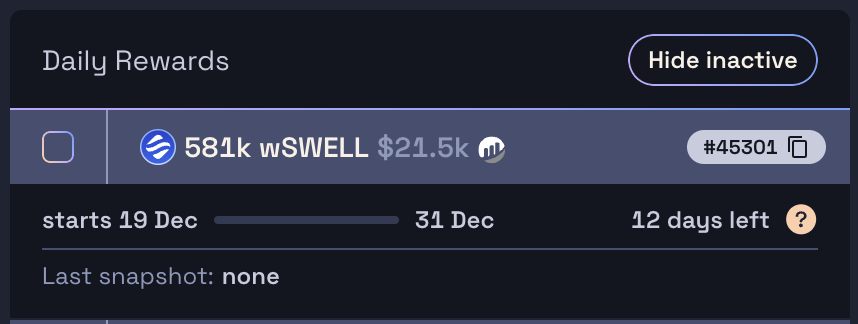 pablo_veyrat's tweet photo. Some major incentive campaigns about to start on @swellnetworkio on @merkl_xyz 

Will soon be a good time to bridge! https://t.co/Oybae7Xvun