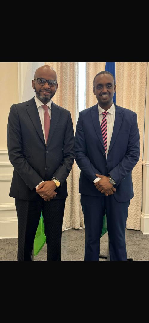 MoSougal's tweet photo. It has  been an honour to accompany H.E. Mohamed Abdoulkader Moussa, Minister of Environment and Sustainable Development on an official visit to Lesotho in support of the candidacy of H.E. Mahmoud Ali Youssouf for the Chairmanship of the African Union Commission https://t.co/Jt8dSE2yWS