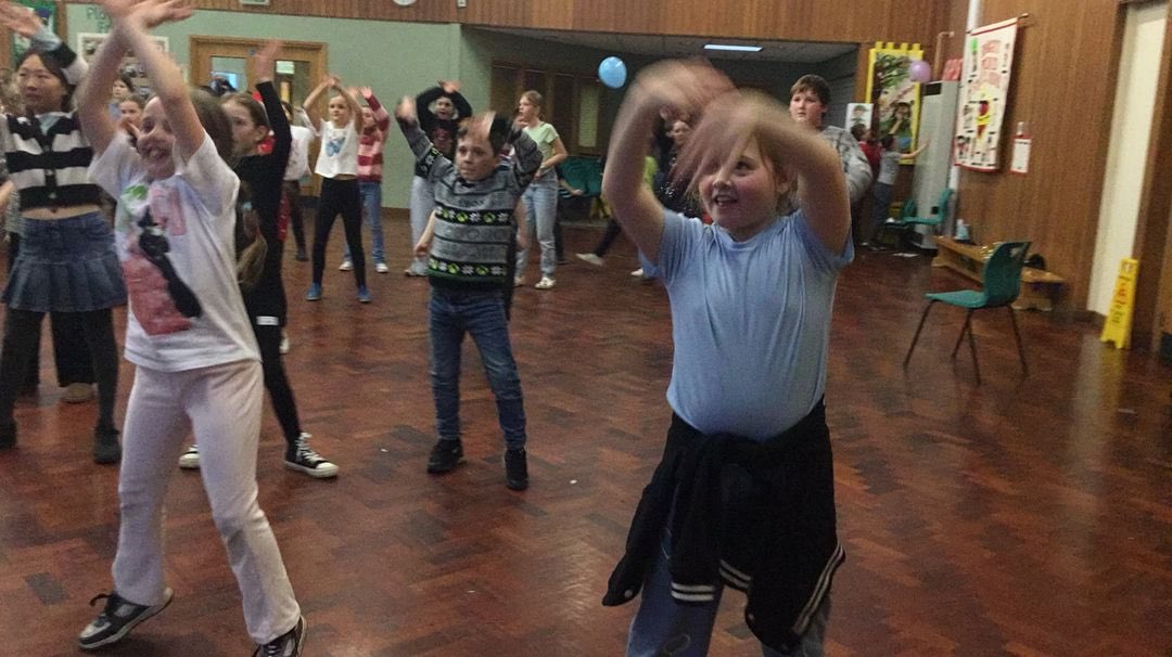 Fun at the Y5 Christmas party! 🥳
