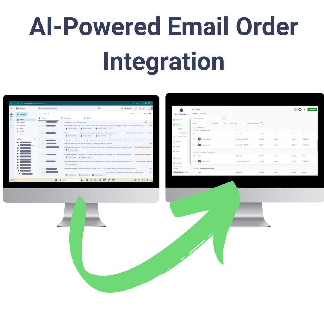 🚀 Transform Emails into Orders with A.I.
Say goodbye to manual work with  SmartOrder AI
✅ Import email orders with AI
✅ Save hours 
✅ Eliminate manual errors, ensuring perfect accuracy.
✅ Work smarter, not juggling emails.
👥 Get in touch today to unlock AI-powered orders.