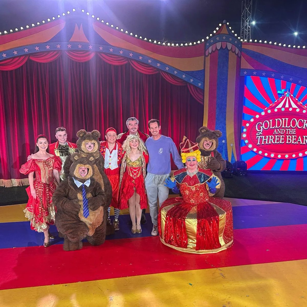Andrew Agnew (@agnew_andrew) on Twitter photo Another smashing visitor watching the #kilmarnockpanto today <a href="/Imagine_Theatre/">Imagine Theatre</a> <a href="/EALeisure/">EastAyrshireLeisure</a>. It was a pleasure to meet <a href="/andy_murray/">Andy Murray</a>. Very lovely guy. We had a very happy cast and crew x #Panto #Balamory. Another smashing visitor watching the #kilmarnockpanto today <a href="/Imagine_Theatre/">Imagine Theatre</a> <a href="/EALeisure/">EastAyrshireLeisure</a>. It was a pleasure to meet <a href="/andy_murray/">Andy Murray</a>. Very lovely guy. We had a very happy cast and crew x #Panto #Balamory.