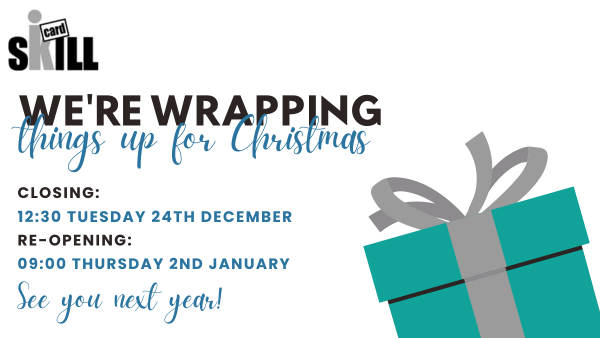 We want to wish all of our members a very Merry Christmas and a Happy New Year!

Although our offices are closed over the festive period it is important to remember that a range of guidance and support are available on our website.