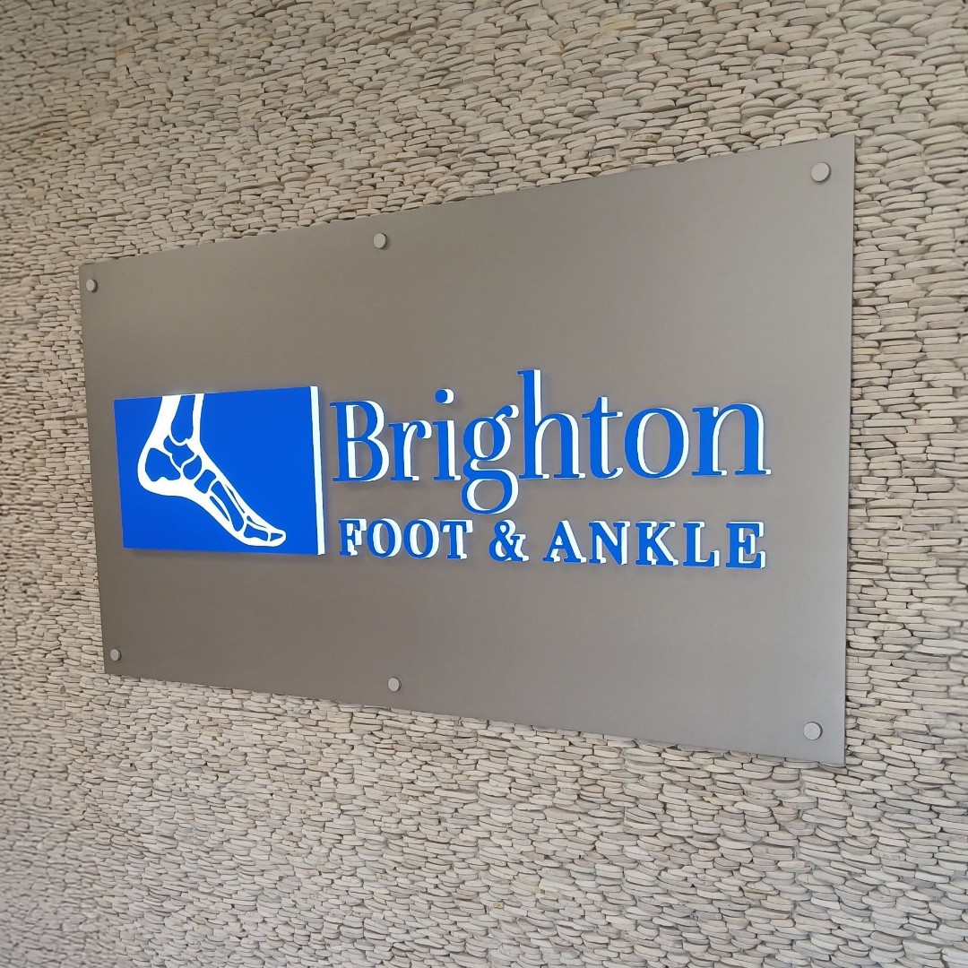 Phillips_Sign's tweet photo. Check out this interior sign for Brighton Foot & Ankle!
Brighton Foot & Ankle is a leading podiatry clinic in Livingston County. See them to help you stand comfortably on your own two feet!
#PhillipsSign #IndoorSignage #DetroitSignage https://t.co/vIv9ycd00W