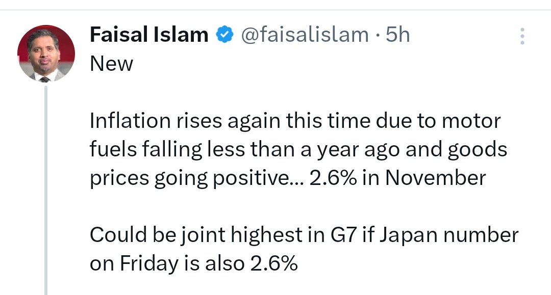 BStardAlan's tweet photo. @RachelReevesMP People are losing their jobs because of your insane tax rises & inflation - in May the lowest level in almost three years - has now risen to be the *highest* in the G7 🤡🌍
#RachelFromAccounts #Budget24 https://t.co/GO55xfsH93